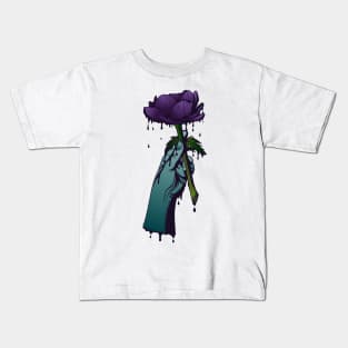 Melting lotus Kids T-Shirt